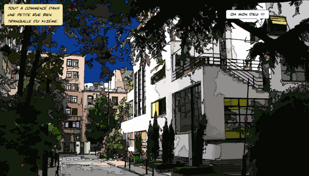 Villa Mallet-Stevens Paris architecture moderniste — art Ligne Claire Paris — Philippe Matine