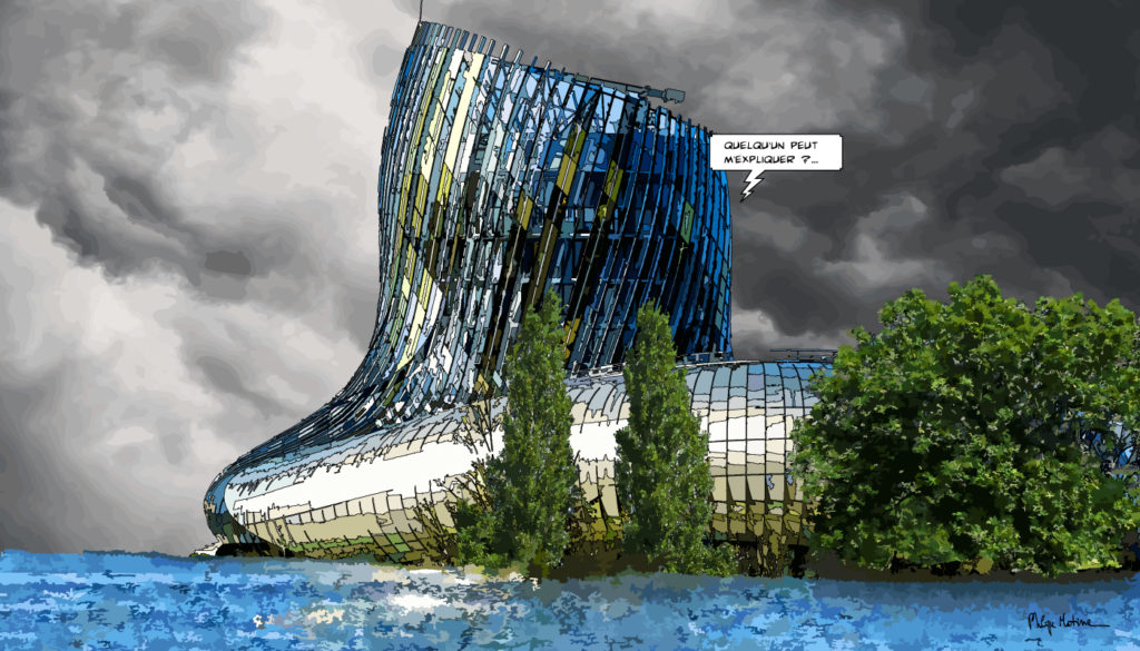 Cité du Vin Bordeaux architecture contemporaine — art Ligne Claire Bordeaux — Philippe Matine