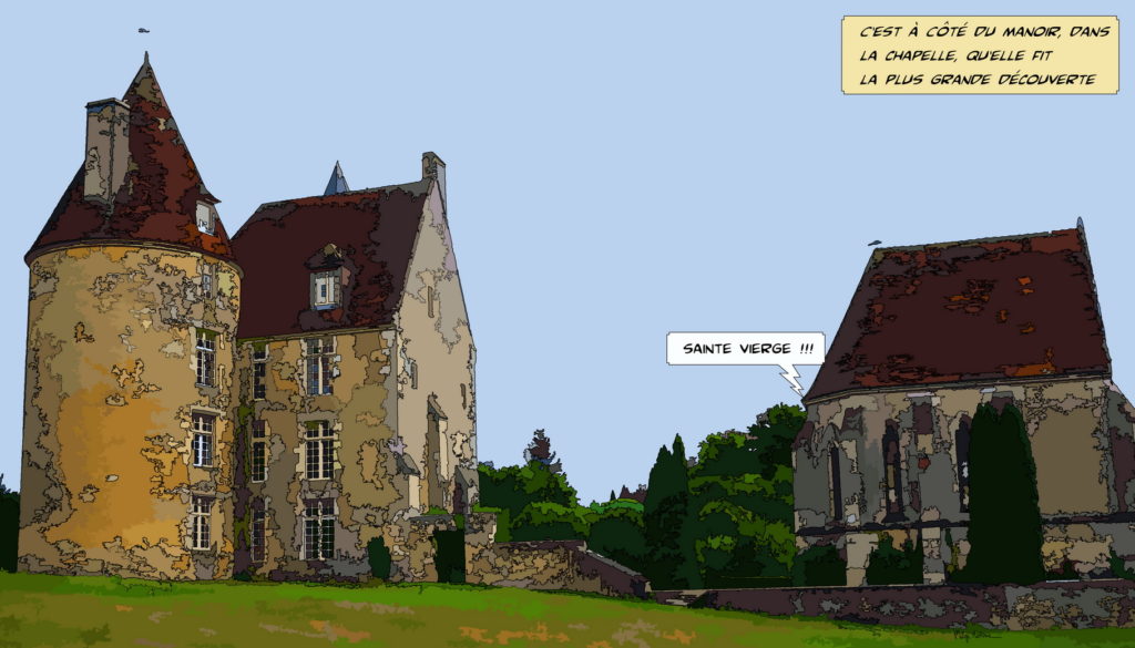 Chapelle Sainte-Vierge Le Perche — art Ligne Claire Le Perche — Philippe Matine