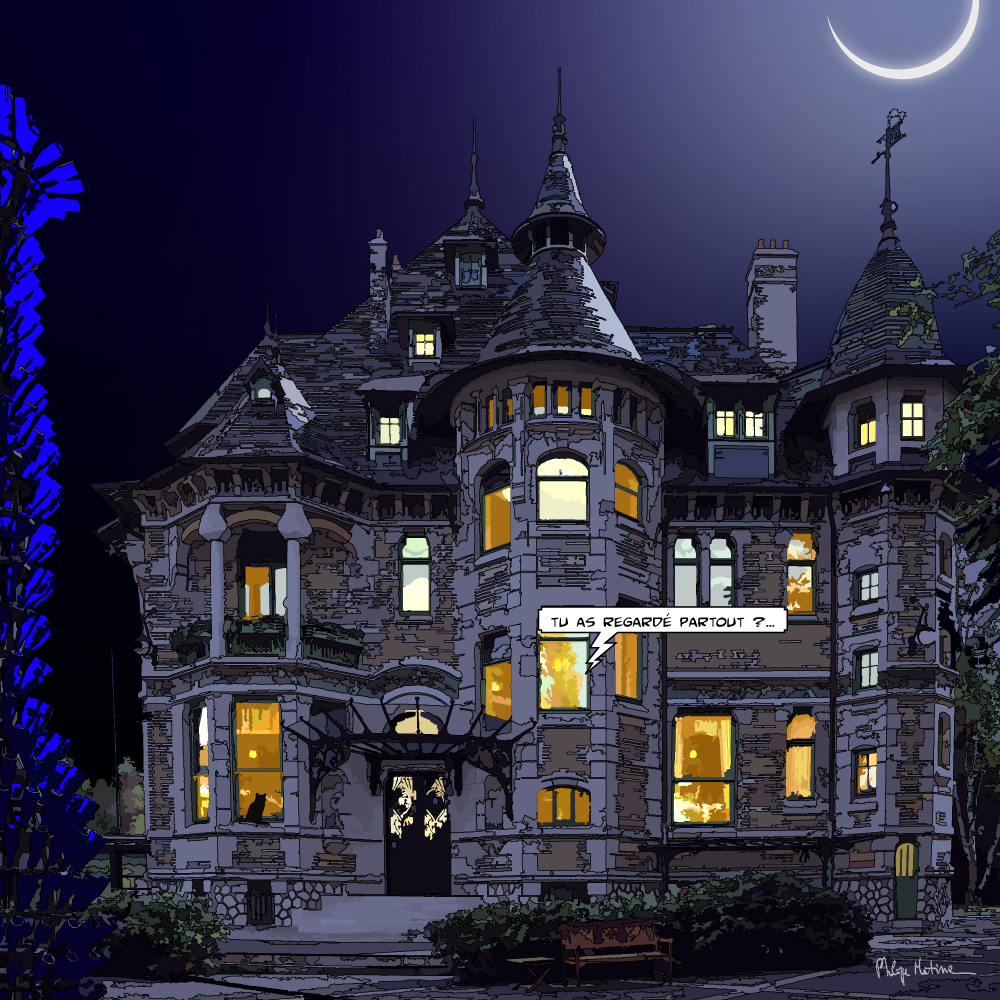 Villa Demoiselle Reims architecture — art Ligne Claire Reims — Philippe Matine