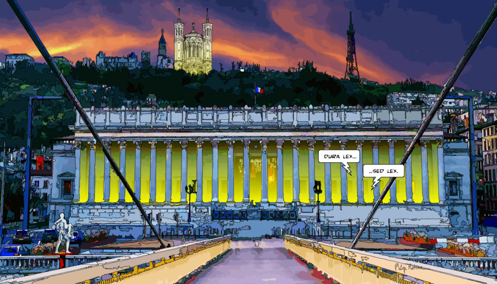 Lyon passerelle 24 colonnes 140x80 visible