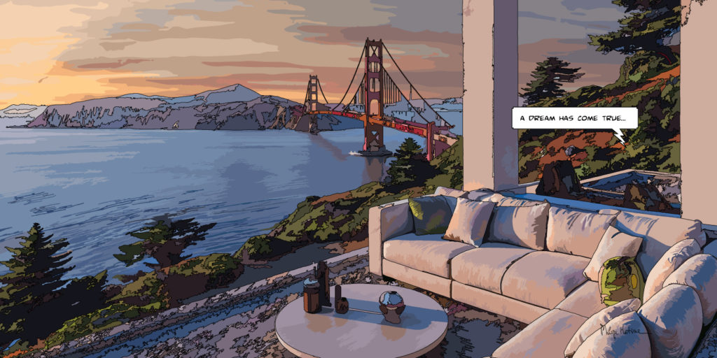 golden gate bay loft 140x70 visible